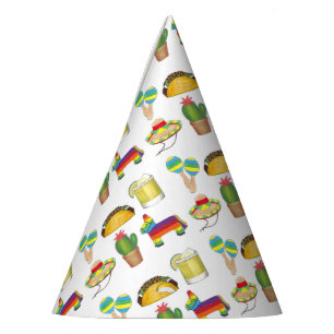 Cinco de Mayo Fiesta Taco Pinata Margarita Maracas Feesthoedjes