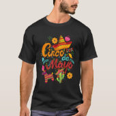 Cinco de Mayo, funny Mexican fiesta 5 De Mayo T-shirt (Voorkant)