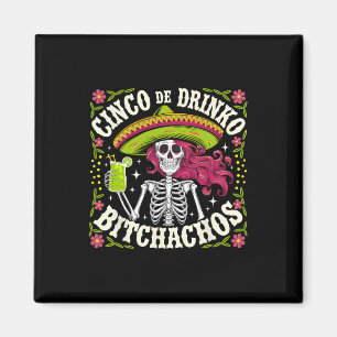 Cinco De Mayo Grappig Mexicaans Feest Cinco De Dri Magneet