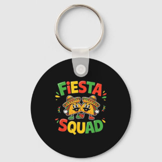 Cinco de mayo grappige fiesta squad feestje voor m sleutelhanger
