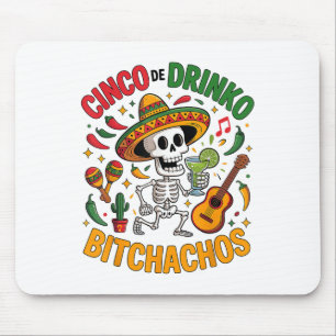 Cinco de Mayo Grappige Mexicaanse partij Cinco de Muismat