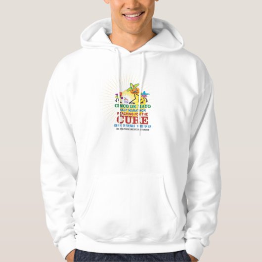 Cinco de Mayo Half Marathon Hoodie (Voorkant)