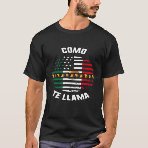 Cinco De Mayo Hoe Heet Je Usa Mexico Vlag Taco T-shirt
