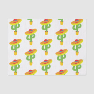 Cinco De Mayo Hoed Cactus Mexicaans Feest Tissuepapier