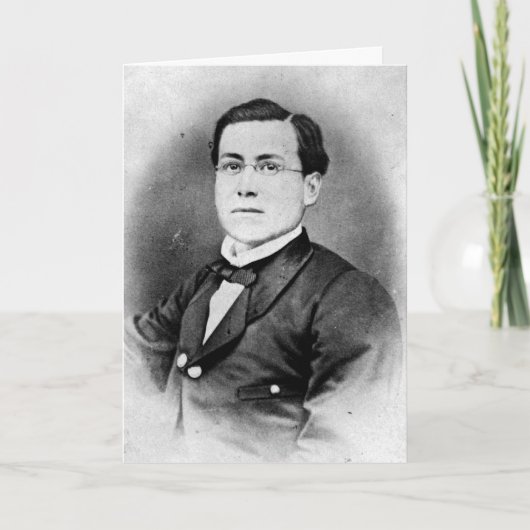 Cinco de Mayo Ignacio Zaragoza Seguín Kaart (Voorkant)