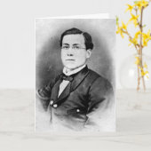 Cinco de Mayo Ignacio Zaragoza Seguín Kaart (Gele Bloem)