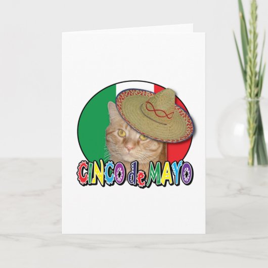 Cinco de Mayo Kaart (Voorkant)