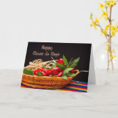 Cinco de Mayo Kaart (Gele Bloem)