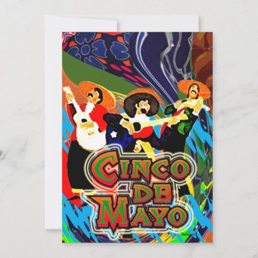 Cinco de Mayo Kaart (Voorkant)