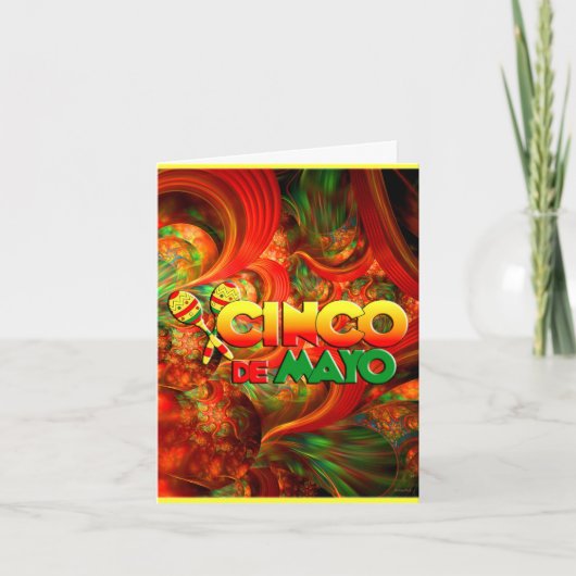 Cinco de Mayo Kaart (Voorkant)