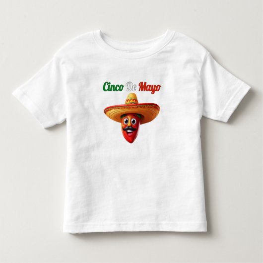 Cinco De Mayo Kinder Shirts (Voorkant)