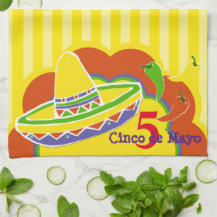Cinco de Mayo Kitchen Towel Theedoek