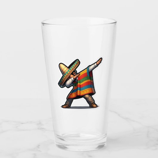 Cinco de Mayo Man Glas (Voorkant)