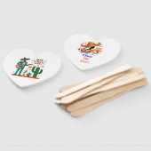 Cinco de mayo mariachi - Mexicaanse trots Handwaaier (Niet-gemonteerd)