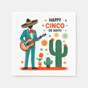 Cinco de mayo mariachi - Mexicaanse trots Servet