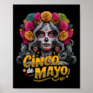 Cinco De Mayo Meisje Mexicaans Feest 5 De Mayo 1 Poster