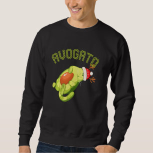 Cinco De Mayo Meow Funny Avogato Cat Lover Avocado Trui