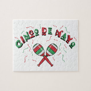 Cinco de Mayo met Maracas Legpuzzel