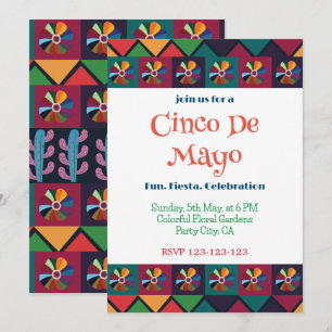 Cinco De Mayo Mexicaans Feestje Kaart