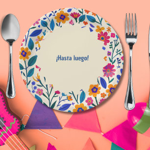 Cinco De Mayo-Mexicaans feestje Papieren Bordje