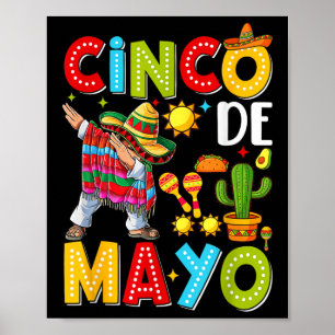 Cinco De Mayo Mexicaans Fiesta Squad 5 De Mayo Voo Poster