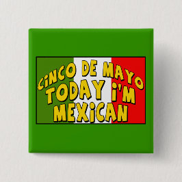 Cinco de Mayo Mexicaanse Button