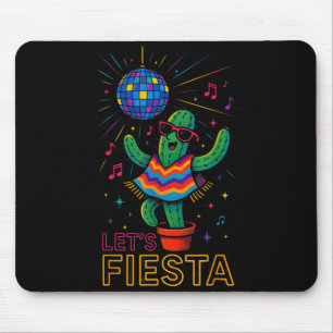 Cinco de mayo Mexicaanse cactus feest grappig laat Muismat