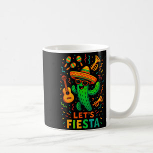 Cinco de mayo Mexicaanse cactus feest grappig late Koffiemok