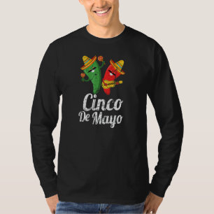 Cinco De Mayo  Mexicaanse paprika T-shirt