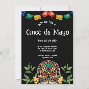 Cinco de Mayo Mexicaanse PARTIJ Kaart