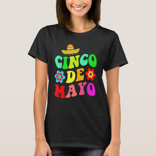 Cinco De Mayo Mexican Fiesta 5 De Mayo T-shirt (Voorkant)