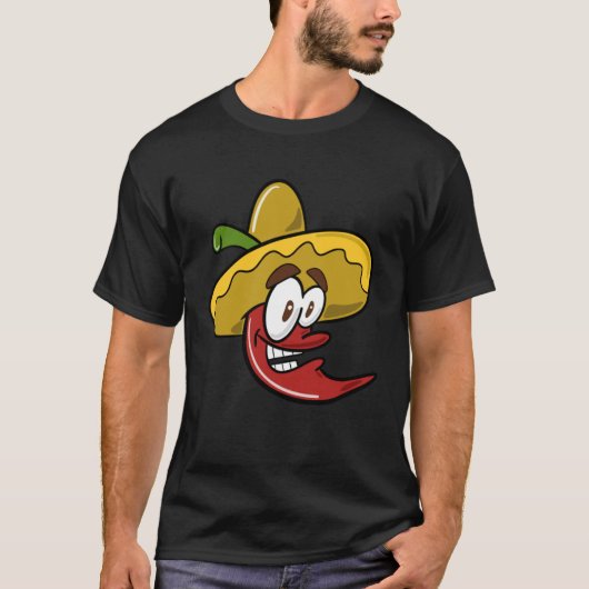 Cinco De Mayo Mexican Fiesta Spanish T-shirt (Voorkant)