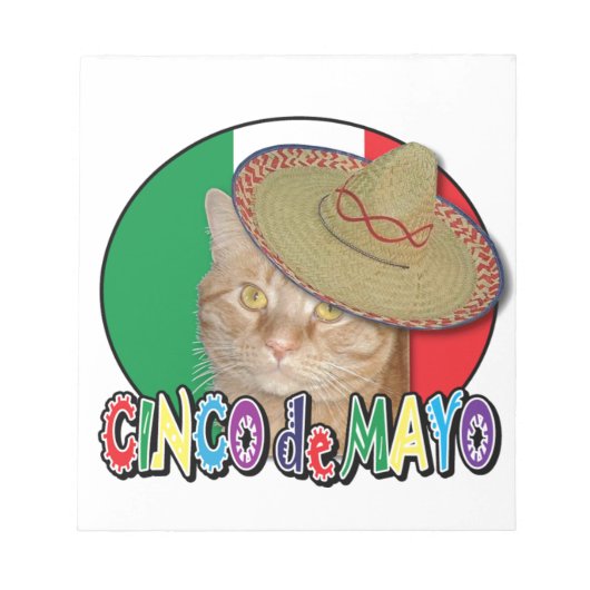 Cinco de Mayo Notitieblok (Voorkant)