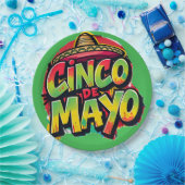 Cinco De Mayo Papieren Bordje (Feest)