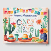 Cinco De Mayo Party Gastenboek (Achterkant)