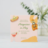 cinco de mayo party kaart (Staand voorkant)