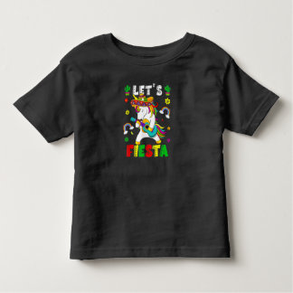 Cinco De Mayo Party Lets Fiesta Dancing Mexican Kinder Shirts