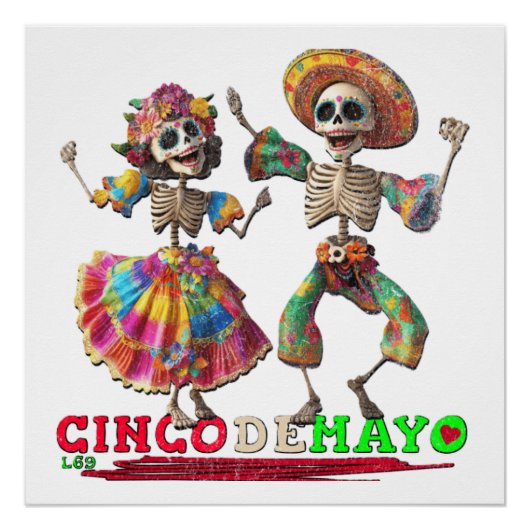 CINCO DE MAYO PERFECT POSTER (Voorkant)