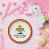 Cinco de Mayo Personalized Papieren Bordje (Feest)
