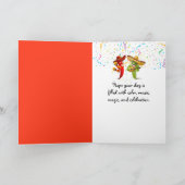 Cinco de Mayo Pickle met Sombrero Kaart (Binnen)