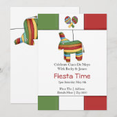 Cinco de Mayo Pinata Fiesta Party Kaart (Voorkant / Achterkant)