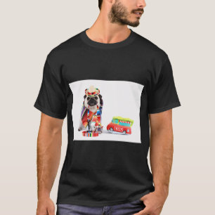 Cinco de Mayo pug T-shirt