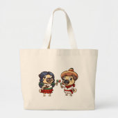 Cinco De Mayo Pugs Canvas tas (Voorkant)