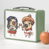 Cinco De Mayo Pugs Lunchbox (In situ)