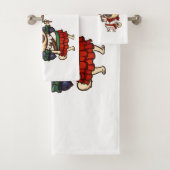 Cinco De Mayo Pugs Towel Set Bad Handdoek (Insitu)