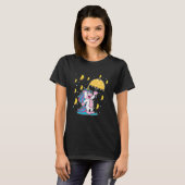 Cinco De Mayo Raining Tacos Unicorn Umbrella T-shirt (Voorkant volledig)