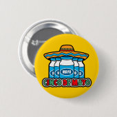 Cinco De Mayo Ronde Button 5,7 Cm (Voorkant /achterkant)