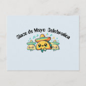 Cinco de Mayo Salsa Tacos Briefkaart (Voorkant)