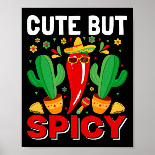 Cinco de Mayo - Schattigee maar pittige Mexicaanse Poster