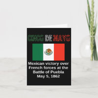 Cinco De Mayo Slag bij Puebla 5 mei Mexicaanse Cin